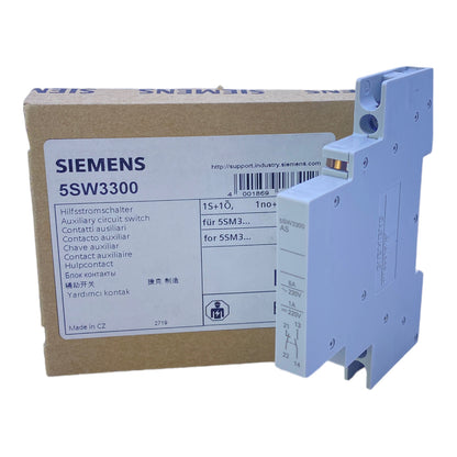 Siemens 5SW3300 Hilfsstromschalter 1S+1Ö 16A…80A