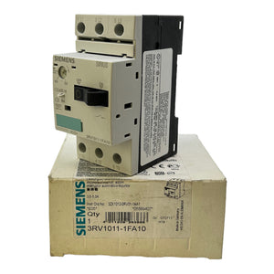 Siemens 3RV1011-1FA10 Leistungsschalter IP20 3,6A 5A 690V AC 3polig 3Schließer