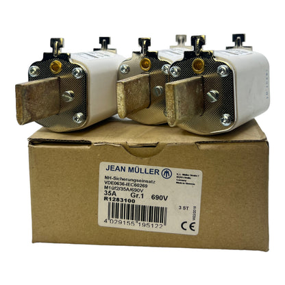 JEAN MÜLLER R1283100 fuse insert 35A pack of 3 fuse insert 