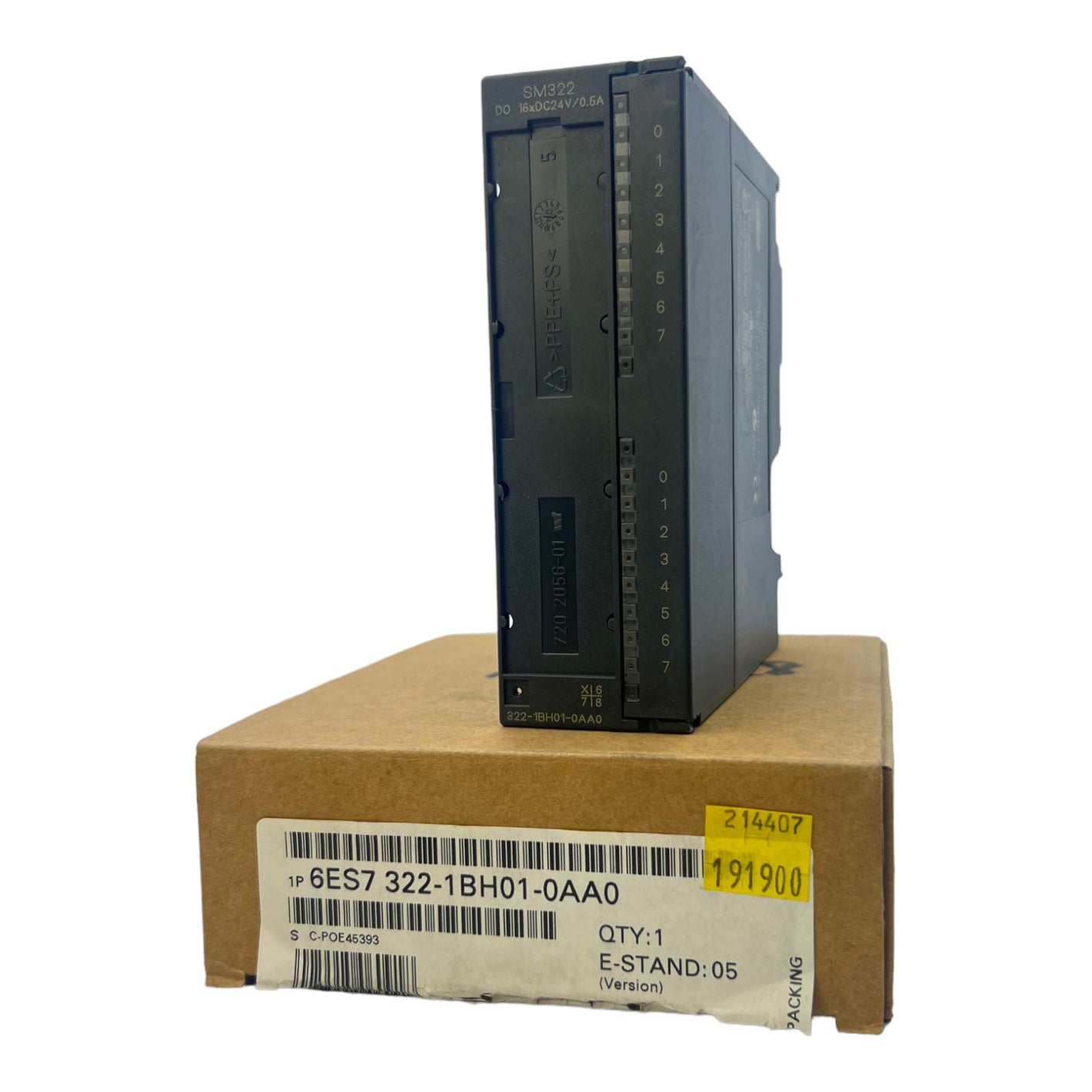 Siemens 6ES7322-1BH01-0AA0 digital output SIMATIC S7-300 24V DC 0.5A 20-pin 