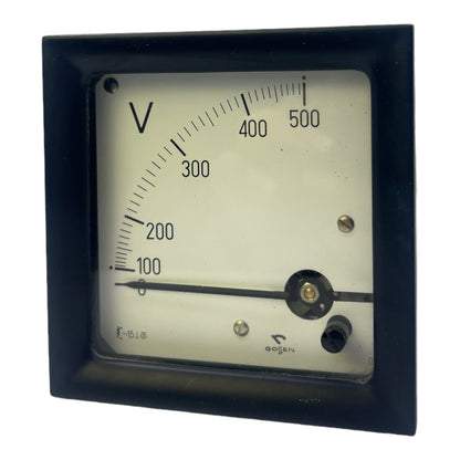 Gossen 0-500V voltmeter measuring device