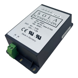Sola SCP30D512-DN power supply module 100...240V 50/60 Hz 0.75A 100...353V 