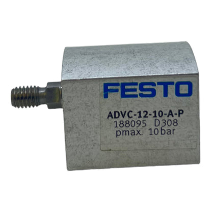 Festo ADVC-12-10-A-P Kurzhubzylinder 188095 Ø12mm doppeltwirkend 1 bis 10 bar