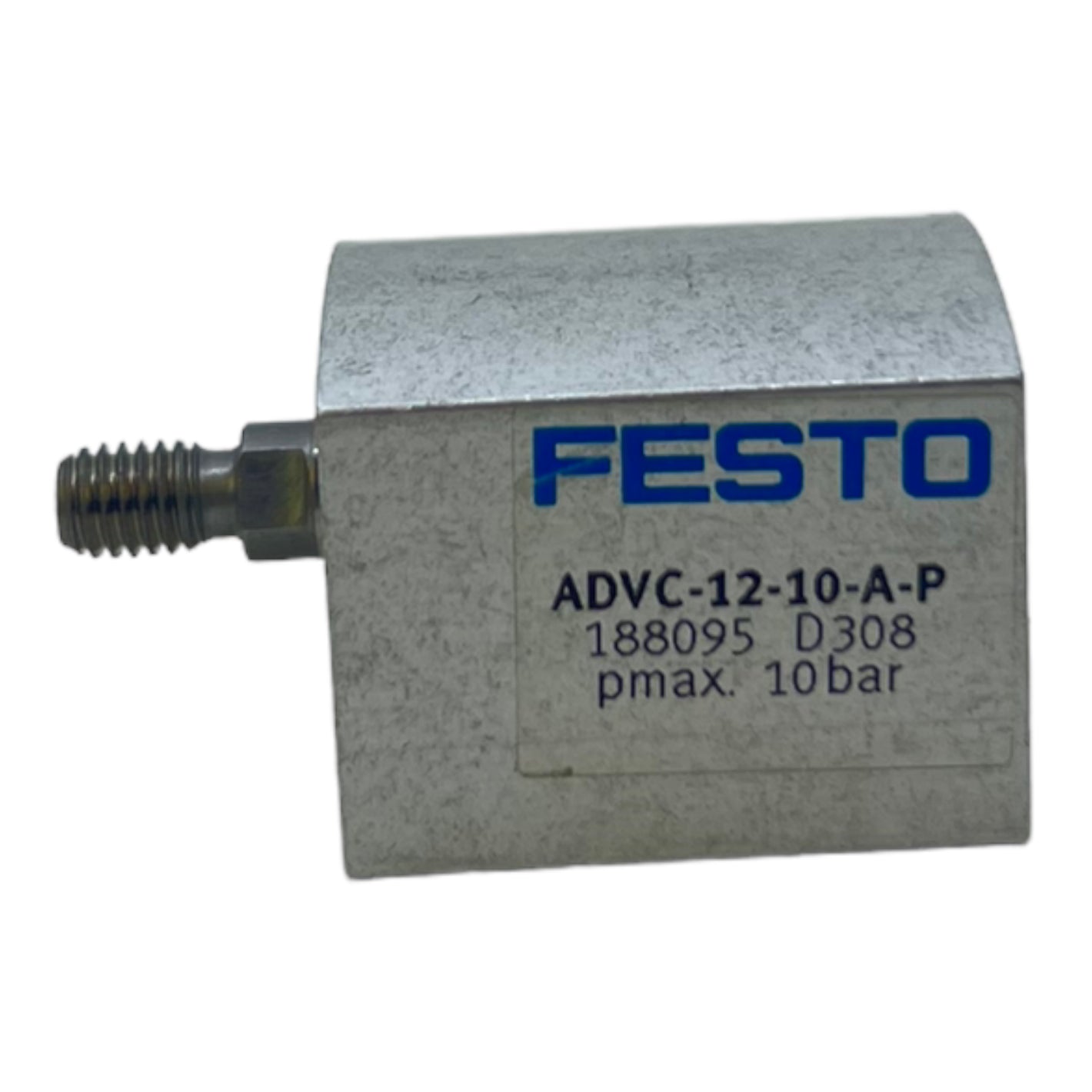 Festo ADVC-12-10-AP short stroke cylinder 188095 Ø12mm double-acting 1 to 10 bar 
