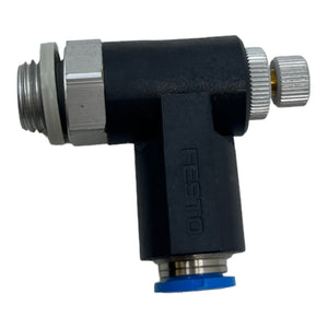 Festo GRLA-1/4-QS-8-RS-B throttle check valve 162968 screw-in 0.2-10bar
