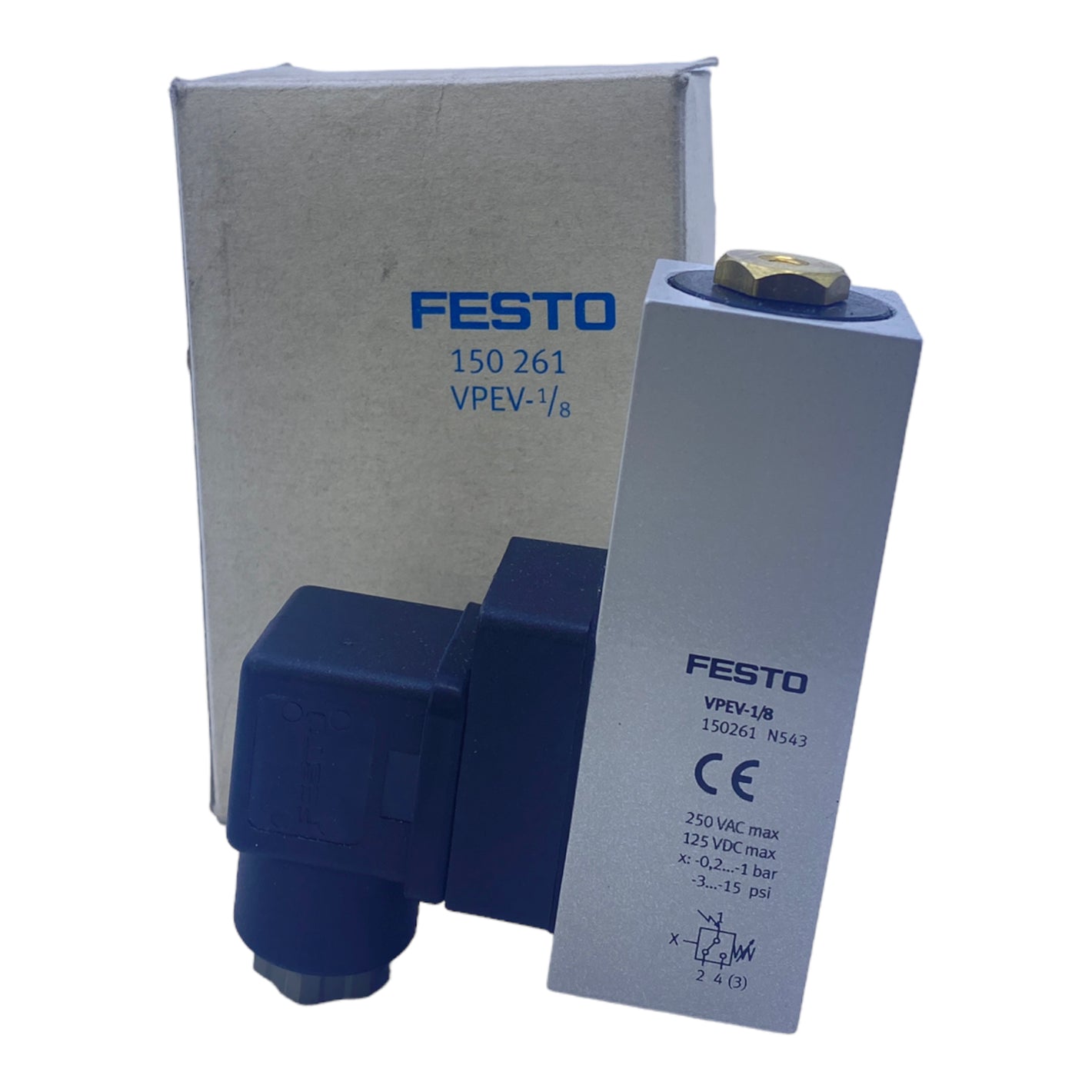 Festo VPEV-1/8 150261 Vakuumschalter Pneumatikschalter Vakuumschalter