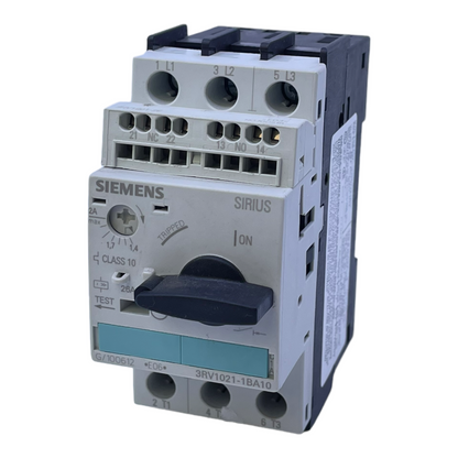 Siemens 3RV1021-1BA10 Leistungsschütz 50/60Hz 200-208V 230/480/575V Schütz