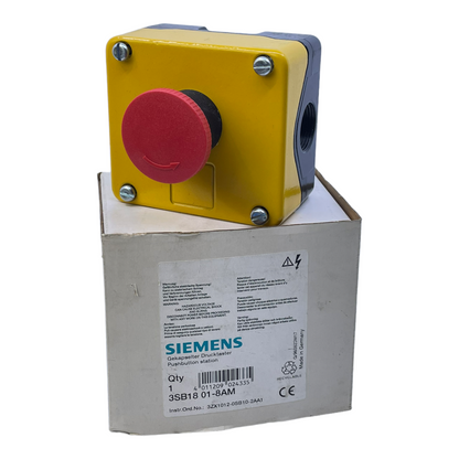 Siemens 3SB1801-8AM Gekapselter Drucktaster