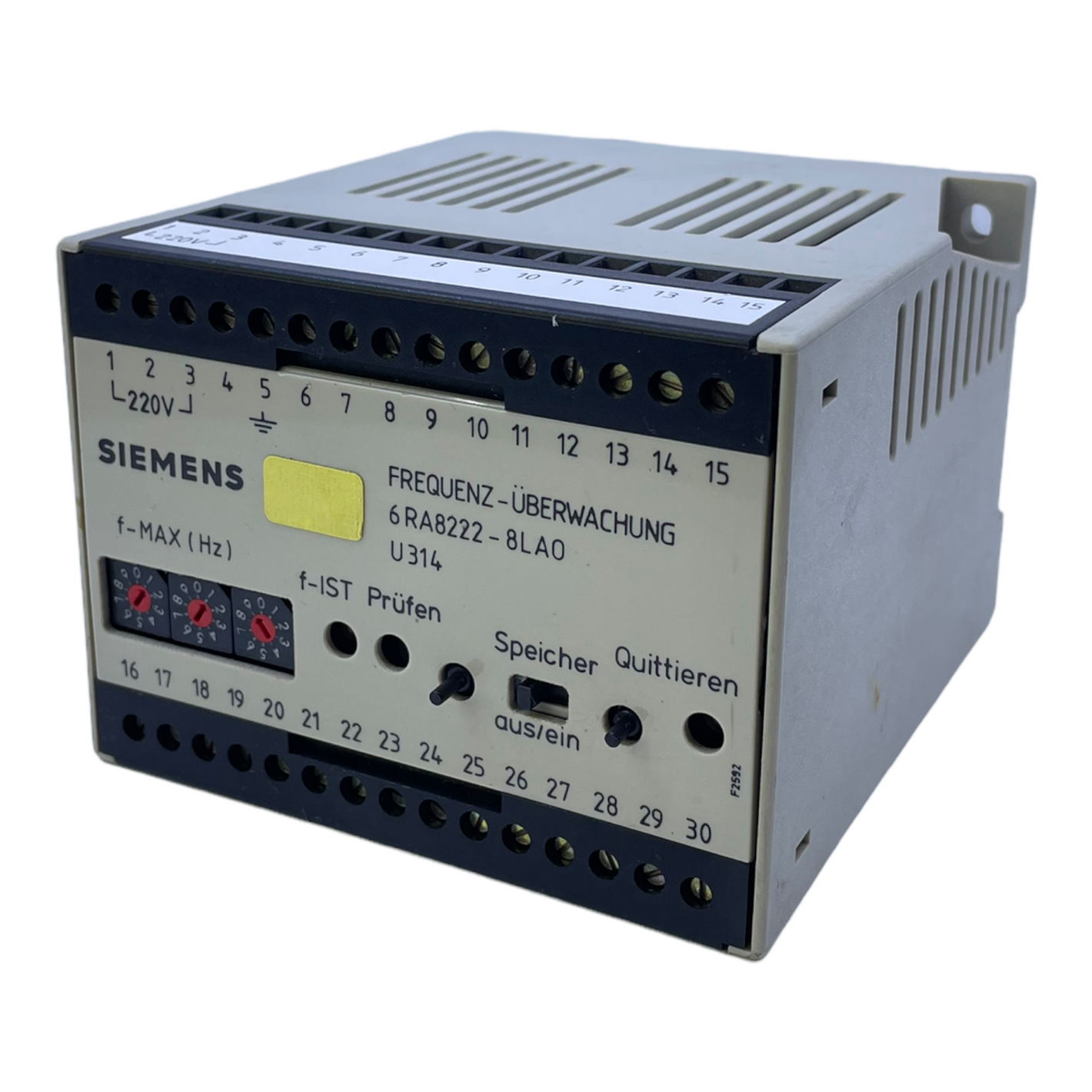 Siemens 6RA8222-8LA0 Frequenz-Überwachung 24V 220V