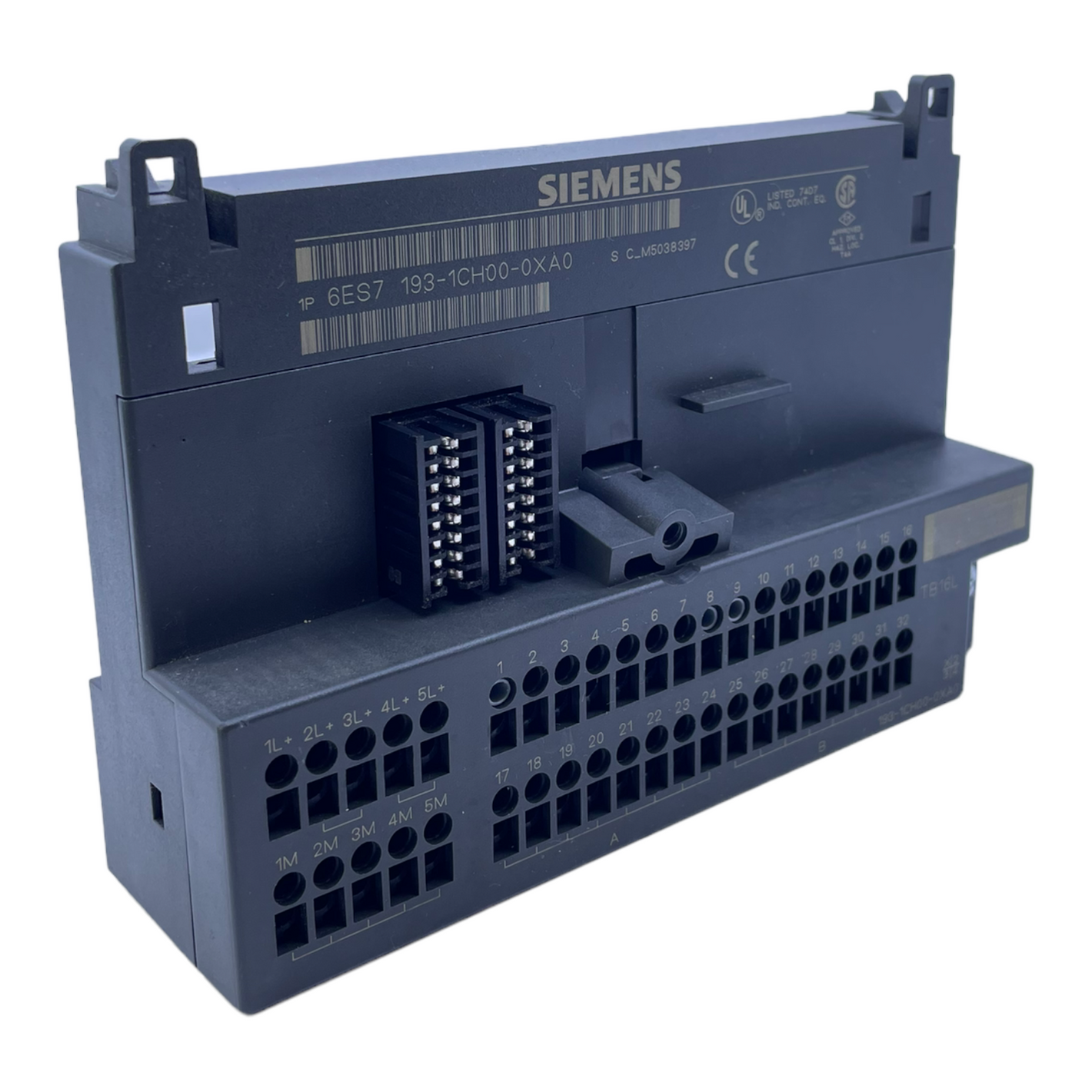 Siemens 6ES7193-1CH00-0XA0 Terminal block 16 channels for ET 2 Terminal block