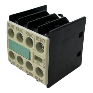Siemens 3RH1911-1GA40 Hilfsschalterblock IP20 4polig 6kV 690V Hilfsschalterblock