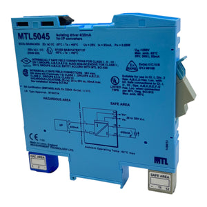 MTL MTL5045 Isolating-Driver Barriere 4/20mA 20…35V DC