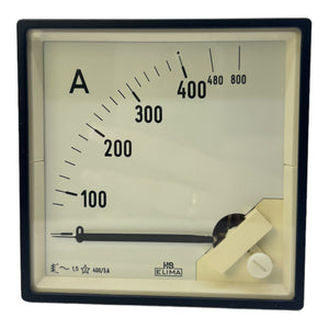 H&B ELIMA 0-800A Ampreremeter Messgerät