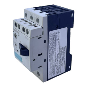 Siemens 3RV1011-1FA10 motor protection switch 3.5→5A Sirius Innovation 3RV1 