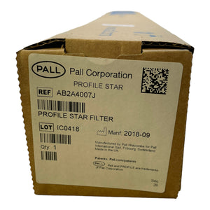 Pall Profile Star AB2A4007J Filter ID: 25 mm / A: 57 mm / Ø 70mm / L:570 mm