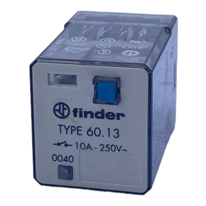 Finder 60.13 plug-in relay 24V DC for industrial use Finder VE:3pcs/pcs