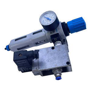 Festo LFR-D-MINI A A843 pressure regulator valve MFH-3-1/4 solenoid valve valve unit