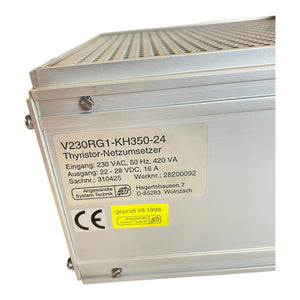 AST V230RG1-KH350-24 Thyristor power converter for industrial use