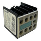 Siemens 3RH1911-1GA40 Hilfsschalterblock IP20 4polig 6kV 690V Hilfsschalterblock