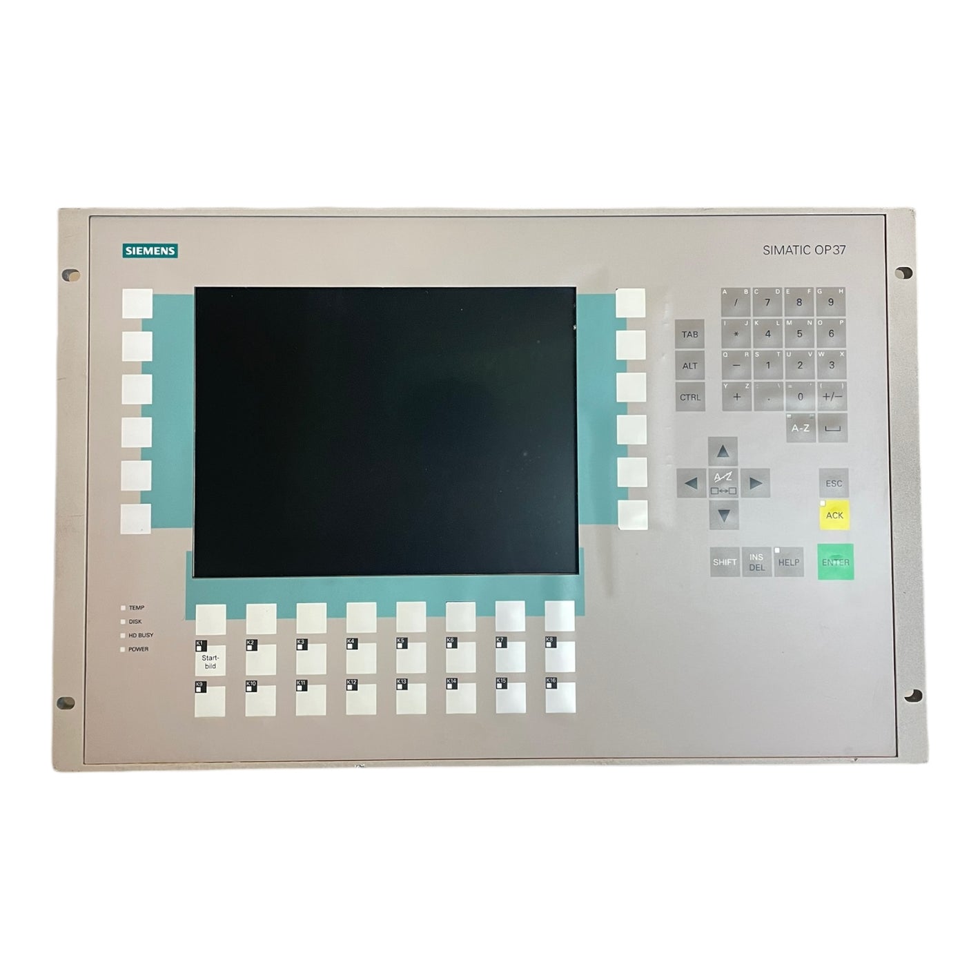 Siemens 6AV3637-6AA26-0AA0 Operator Panel for Industrial Use