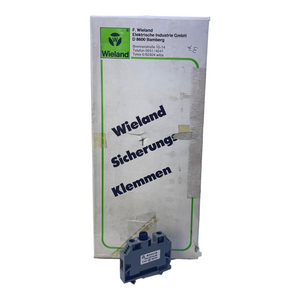 Wieland WK10/Si35 Sicherungsklemmen WK10/Si35 Klemme VE:37stk/pcs