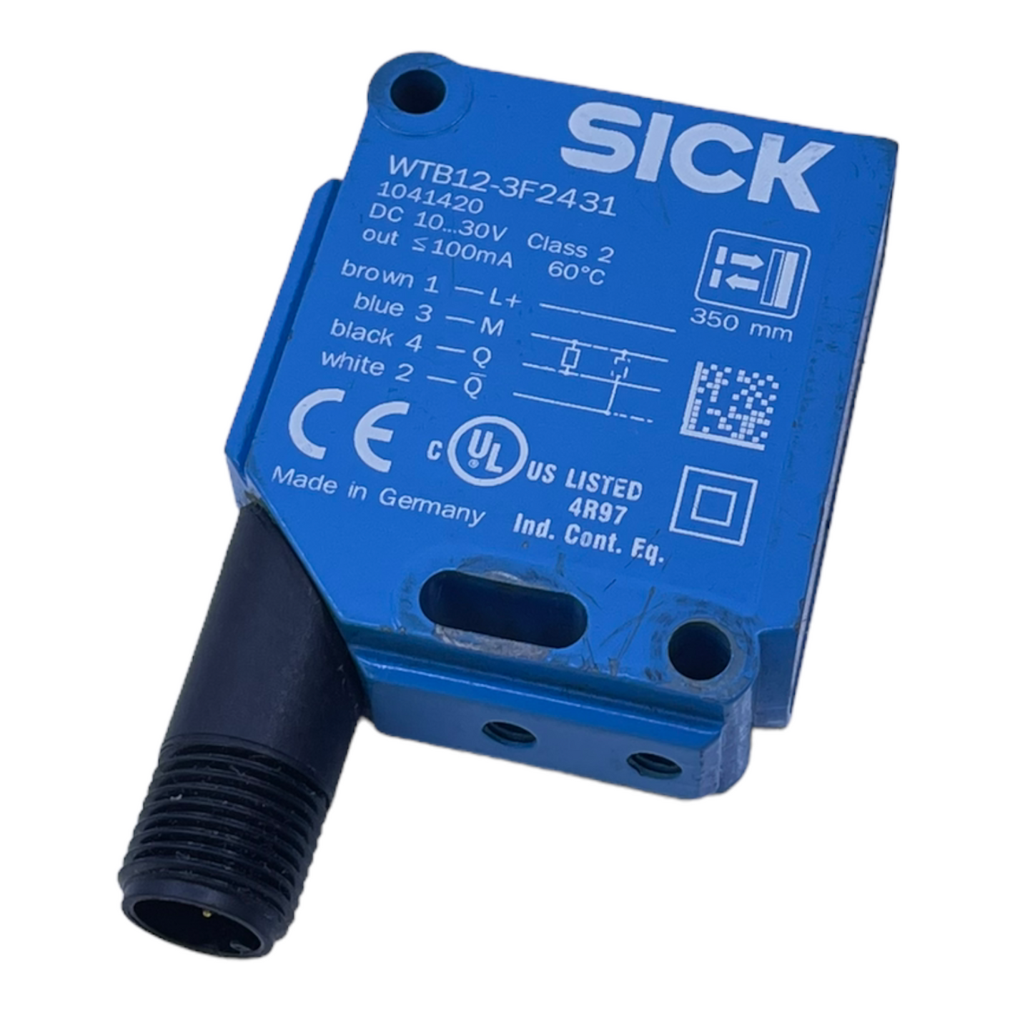 Sick WTB12-3F2431 reflective photoelectric switch 1041420 sensor for industrial use 