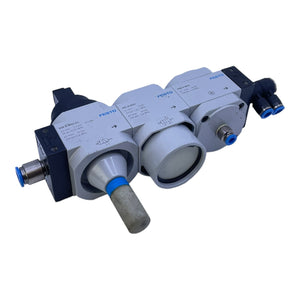 Festo HEE-D-MIDI24 + HEL-DE-MIDI + FRM-D-MIDI valve unit for industrial use