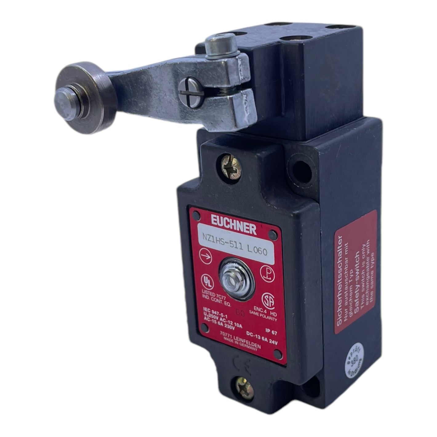 Euchner NZ1HS-511 single limit switch limit switch NZ1HS-511 single limit switch NZ1H