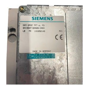 Siemens 6AV3637-6AA26-0AA0 Operator Panel for Industrial Use