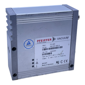 Pfeiffer TC400 Controller für Vacuumpumpe 24/28V 15A 0-48V 12A 0-1000Hz