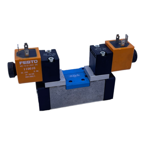 Festo MD-5/3B-D-1C solenoid valve 43351 24V DC 6.8W 3-16bar