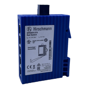 Hirschmann SPIDER 5TX Ethernet Schalter 9,6-32V DC 230-75mA 24V Schalter