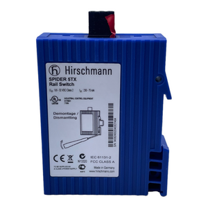 Hirschmann SPIDER 5TX Ethernet Schalter für industriellen Einsatz SPIDER 5TX