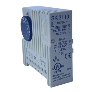 Rittal SK3110 enclosure temperature controller 30W for industrial use