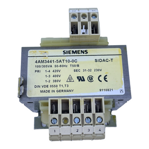 Siemens 4AM3441-5AT10-0C Transformator für industriellen Einsatz 4AM3441-5AT100C