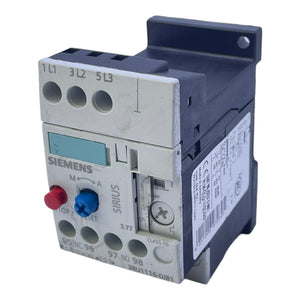 Siemens 3RU1116-0JB1 overload relay 0.7-1A 690V relay 