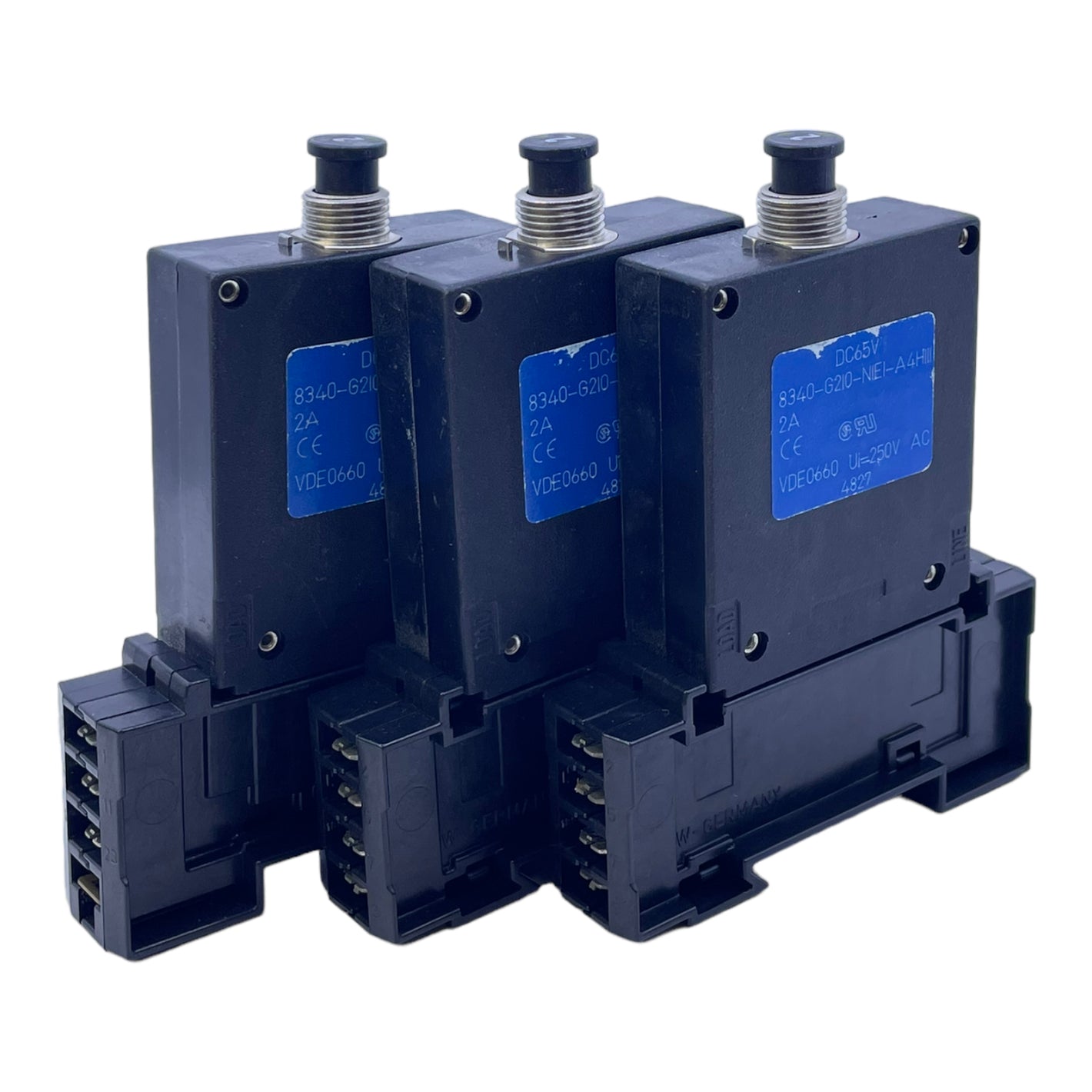 E-T-A 8340-G210-NIEI-A4HIII Schutzschalter 2A 250V AC VE: 3 stk