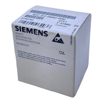 Siemens 6ES7-972-0BA50-0XAO PROFIBUS-Busanschlußstecker