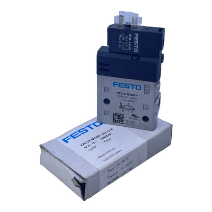 Festo CPE14-M1BH-3GL-1/8 196929 solenoid valve 2.5-8 bar 24V DC