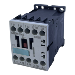 Siemens 3RT1015-1AP01 power contactor for industrial use 230V 50/60Hz