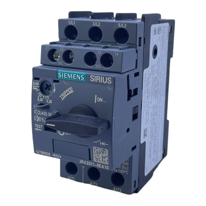 Siemens 3RV2011-0EA10 Leistungsschalter für industriellen Einsatz 0,4A Siemens