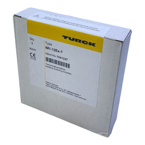 Turck IM1-12Ex-T isolating amplifier for industrial use 7541227 
