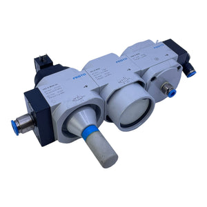 Festo HEE-D-MIDI24 + HEL-DE-MIDI + FRM-D-MIDI valve unit for industrial use