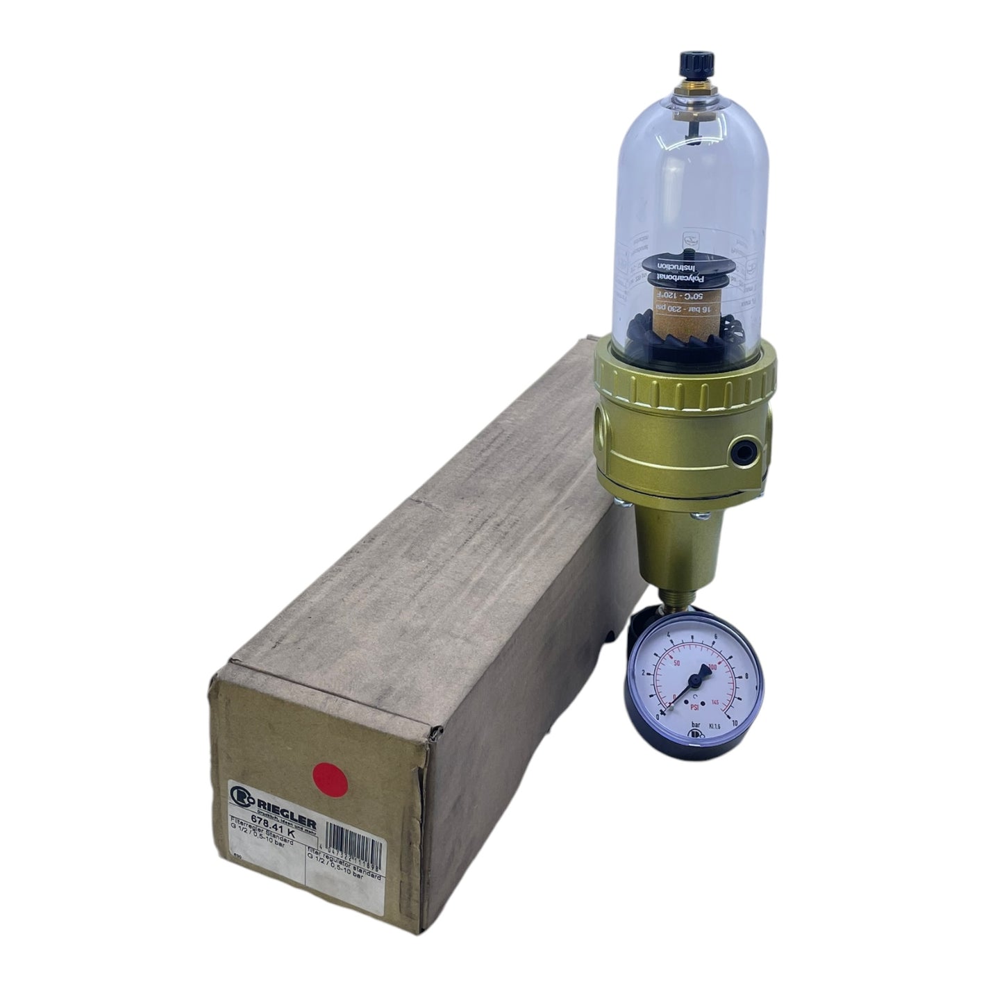 Riegler 678.41 K filter regulator Riegler 678.41 K filter regulator Riegler 678.41 K 678