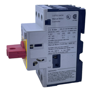 Allen-Bradley 140M-C2E-B25 Motorschutzschalter 50/60Hz 2,5A 6kV