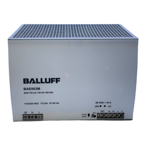 Balluff BAE003M Netzgerät BAEPS-XA-1W-48-100-005 für industriellen Einsatz