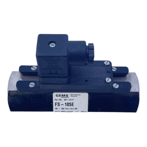 Gems FS-105E Sensor 027-0117 Sensor für industriellen Einsatz FS-105E