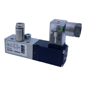 Airtec 2375-01 Magnetventil 24V 2W 84mA für industriellen Einsatz Magnetventil
