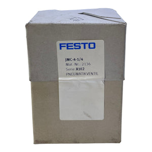 Festo JMC-4-1/4 solenoid valve for industrial use 2136 Festo JMC-4-1/4 2136