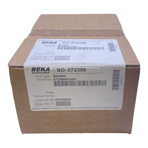 BEKA BA458C Flow Batch Controller